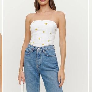 Reformation Paolo Tube Top